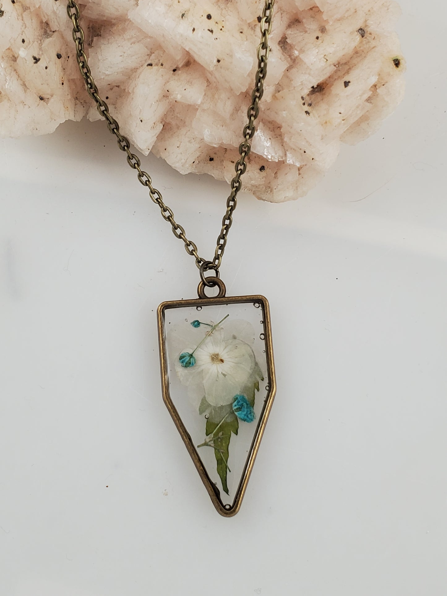 Botanical Resin Pendant