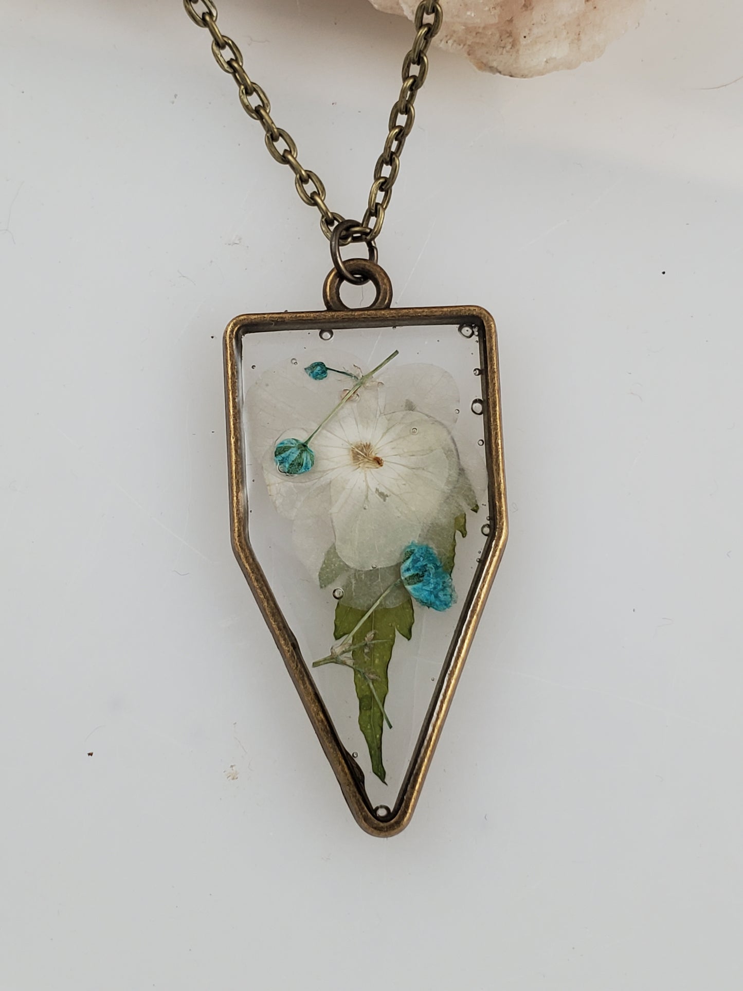 Botanical Resin Pendant